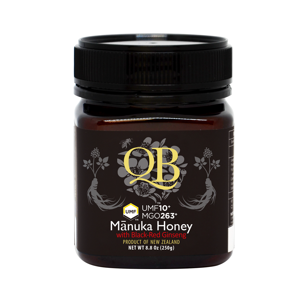 New Zealand Mānuka Honey Black-Red Ginseng UMF 10+ MGO 263+ 250g